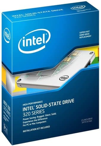 Intel 320 Series 160 GB SATA 3Gb/s 2.5" SSD Solid State Drive 1