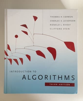 Introduction to Algorithms (Hardcover/3rd Edition) 1