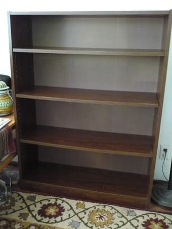 Medium size bookshelf  $20.00 1