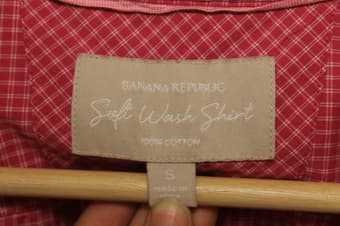 Banana Republic Pink Flannel Shirt, Size S, $15 2