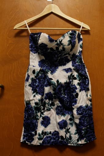 Summer Dress: Strapless, Size S, $15 1