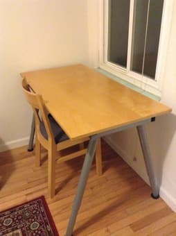 IKEA Galant desk ($50) 1