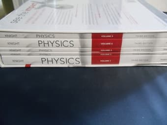 Physics 40 series textbooks, 41, 43, 45, 5 volume set $160 obo 2