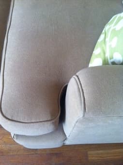Large comfy chair + ottoman ($350) 2
