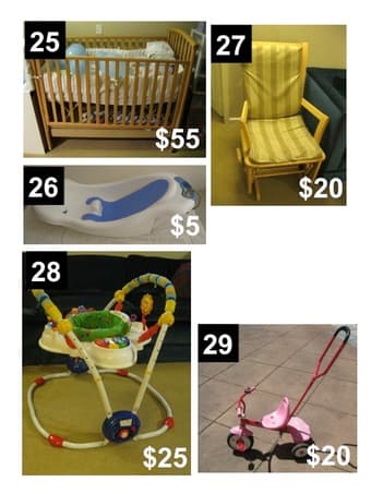 BABY- Crib, Diaper changing table etc 1