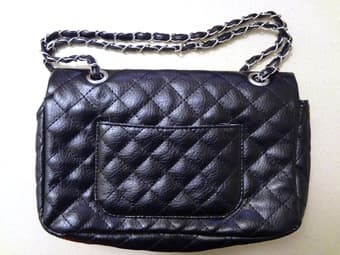 black flap handbag $20 2