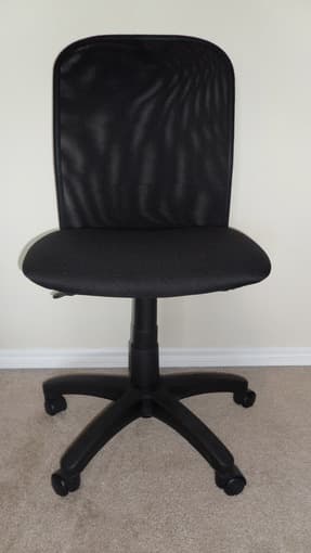 Beautiful glass-top computer desk and chair for sale - $100 3
