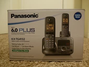 Panasonic Digital Cordless Phone and Answering Machine - $30 1