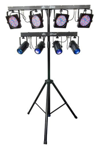 Chauvet 4Bar & 4Play DJ LED Lighting Combo 1