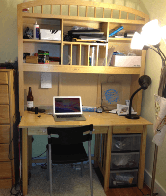 Desk and Hutch - $95 (or best offer!) 1