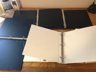 7 Binders for $6 2