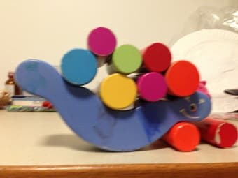 WOODEN TOYS - Age 1-5 years- car racer and balancing toy 3