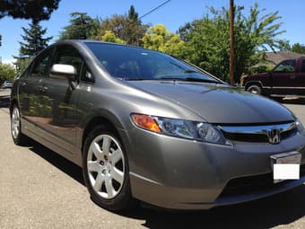 2007 HONDA CIVIC LX, 5 SP MANUAL 1