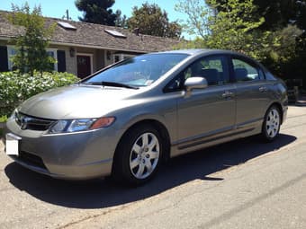 2007 HONDA CIVIC LX, 5 SP MANUAL 2
