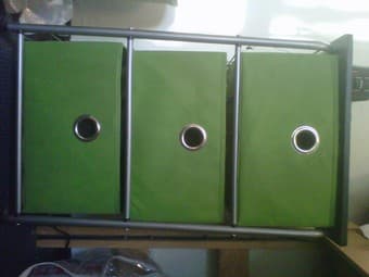 3 drawer bedside table with wheels 1
