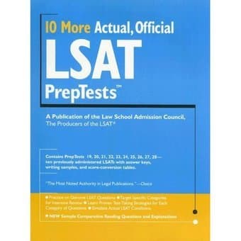 4 LSAT and 1 GRE Test Books - $30 3