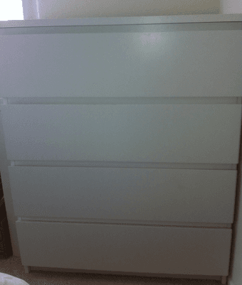 IKEA 4-drawer chest - very good condition - $20 2