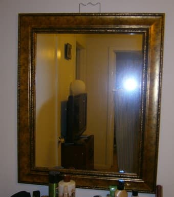 Framed Dressing Mirror - $30 3