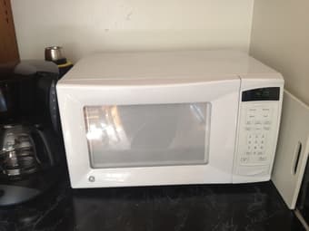 Almost new microwave and coffee maker BOTH $30 1