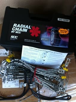 Car stuff: bluetooth headset, snow chain, seat belt extender, GPS case 2