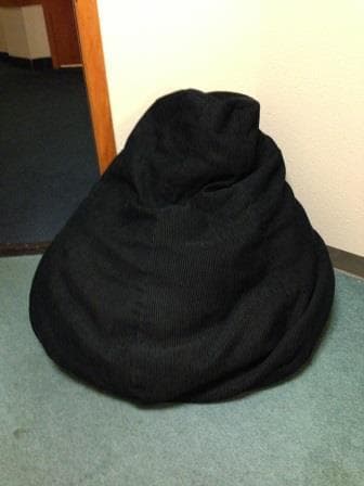 Big comfy bean bag chair for sale!! $40 OBO 1