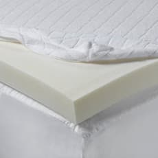 Memory foam 2" mattress topper, twin XL 1