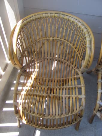 Two garden chairs $20 3