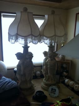 Selling two lamps - $80 for both 1