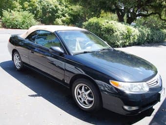 2002 TOYOTA CAMRY SOLARA CONVERTIBLE 1