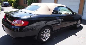2002 TOYOTA CAMRY SOLARA CONVERTIBLE 2