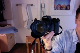 Canon EOS XS Camera & Fisheye Attachment for Sale $400 1