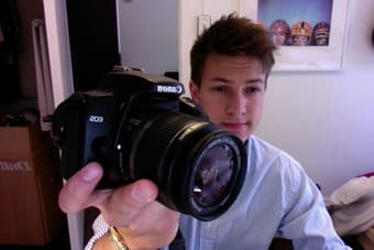 Canon EOS XS Camera & Fisheye Attachment for Sale $400 2