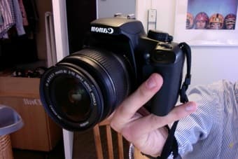 Canon EOS XS Camera & Fisheye Attachment for Sale $400 3