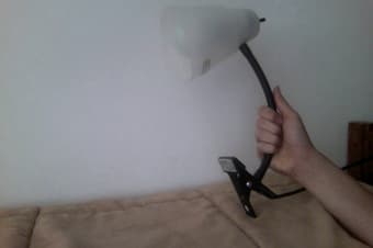 Selling clip lamp for $7 1