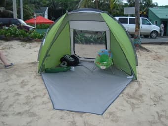 COLEMAN PORTABLE TENT SHADE - PERFECT FOR SUMMER!!! 3