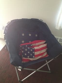 Folding armchair 1