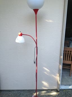 Red Lamp ONLY $5 1
