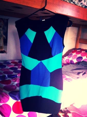 Edgy dress, H&M, European Size 4, $10 1