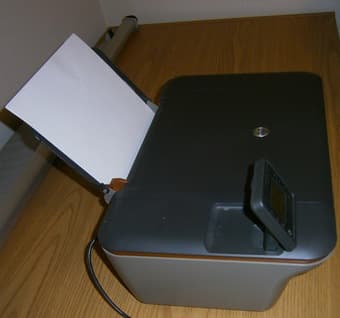 Hewlett Packard 3050A Wireless All-in-One Color Photo Printer- $40 3