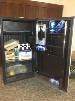 Sanyo Counter-High Refrigerator - $50 2