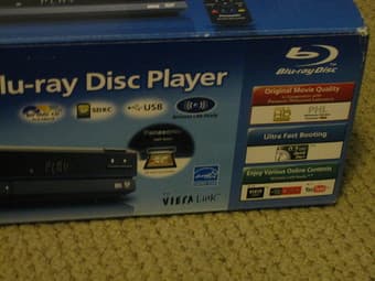 Panasonic Blu Ray Player ($60) 2