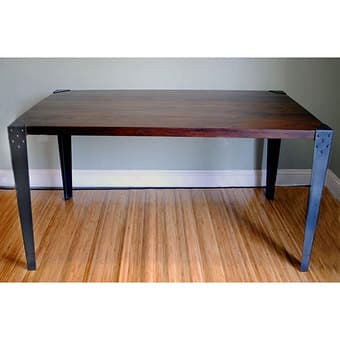 Dining / study table - beautiful dark sheesham wood from India - $128 1