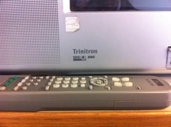 27" Sony Flat Screen Trinitron Television with Remote - $40 3