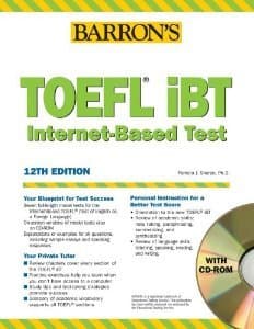 BEST TOEFL PREPARATION SET INCLUDES 2 BOOKS AND 2 CD PACKAGES $50 3