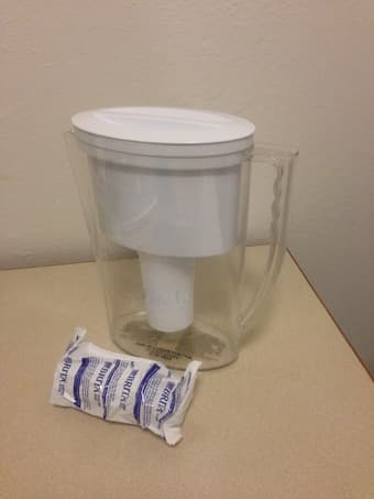 Brita water jug w/ extra filter - $6 1