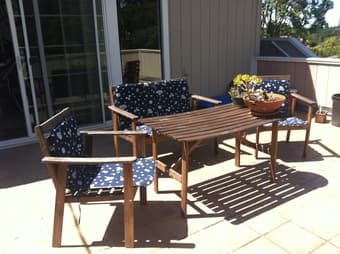 patio set - $50 1