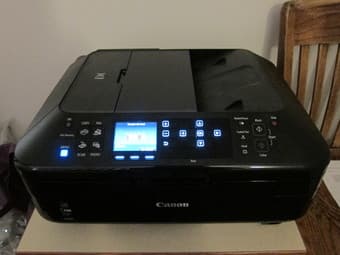 Like New: Canon MX892 All-in-one Inkjet, Full Ink + Paper + USB: $120 1