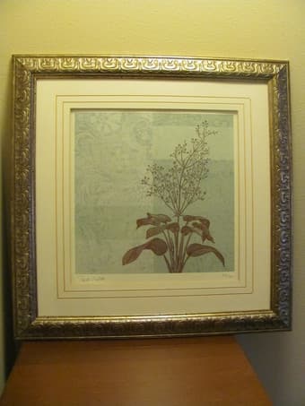 Bedspread set and matching painting 3