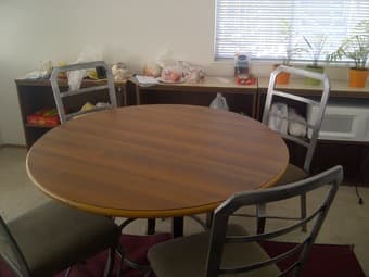 Moving sale - dining table and chairs 1