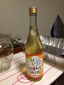 Free! Unopened bottle of cooking sake 1